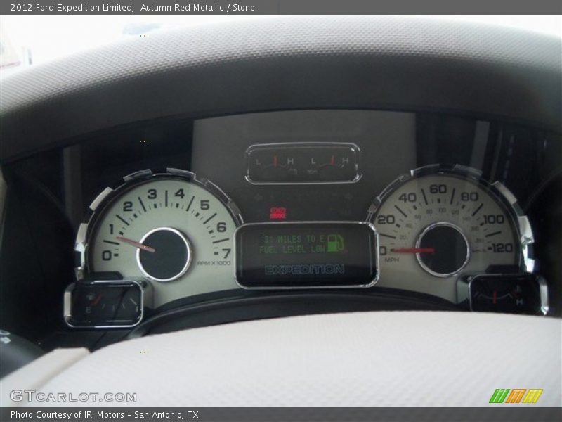 Autumn Red Metallic / Stone 2012 Ford Expedition Limited