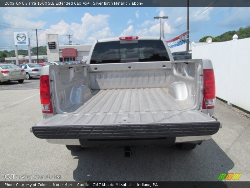 Silver Birch Metallic / Ebony 2009 GMC Sierra 1500 SLE Extended Cab 4x4