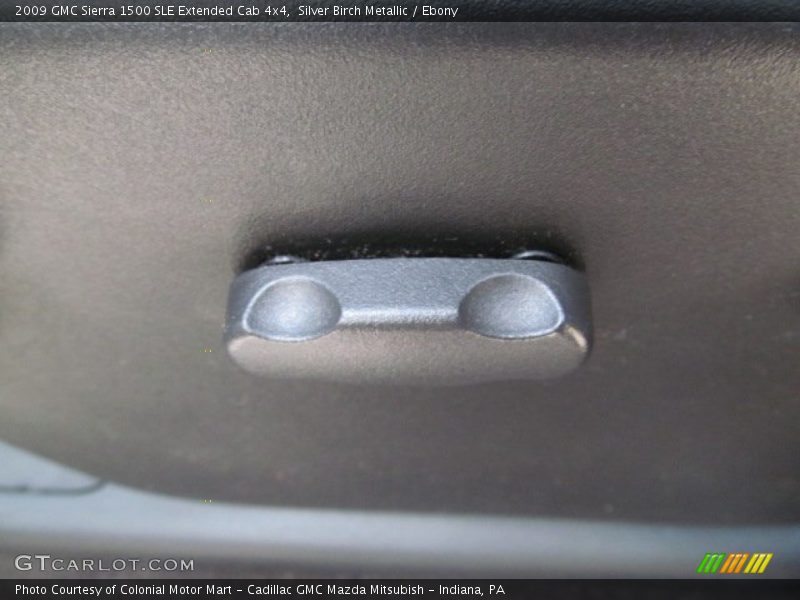 Silver Birch Metallic / Ebony 2009 GMC Sierra 1500 SLE Extended Cab 4x4