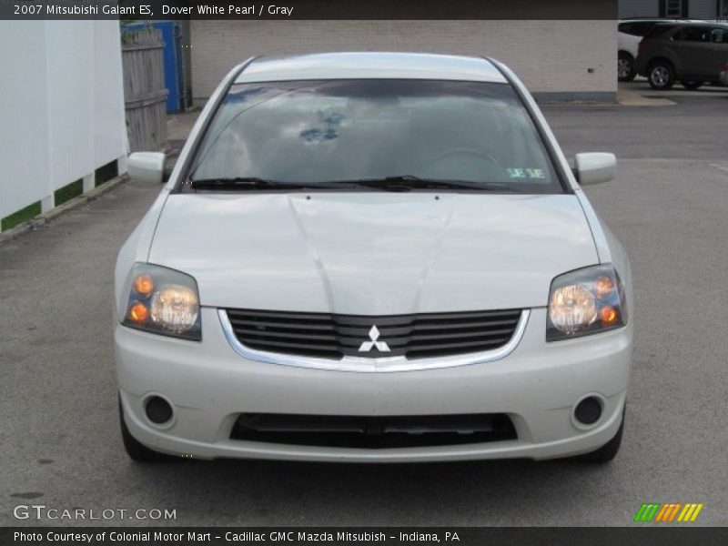 Dover White Pearl / Gray 2007 Mitsubishi Galant ES