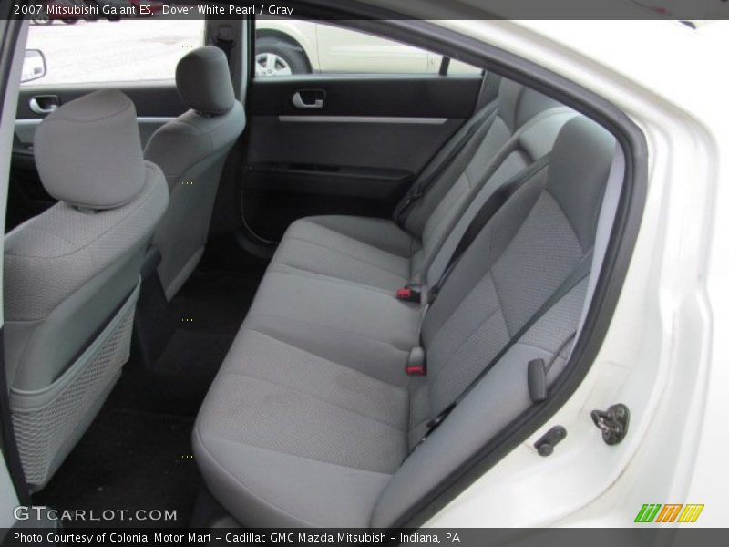Dover White Pearl / Gray 2007 Mitsubishi Galant ES