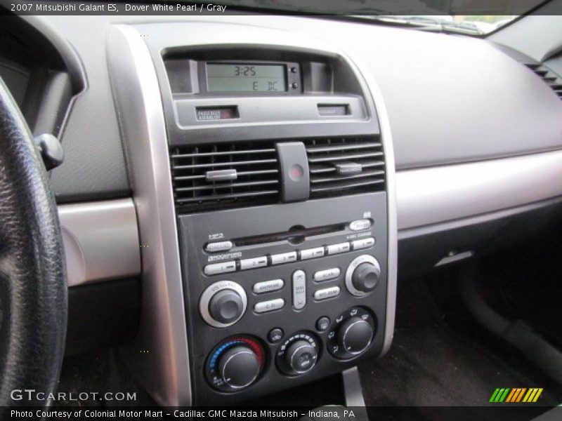 Dover White Pearl / Gray 2007 Mitsubishi Galant ES