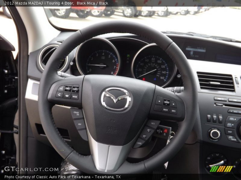 Black Mica / Black 2012 Mazda MAZDA3 i Touring 4 Door