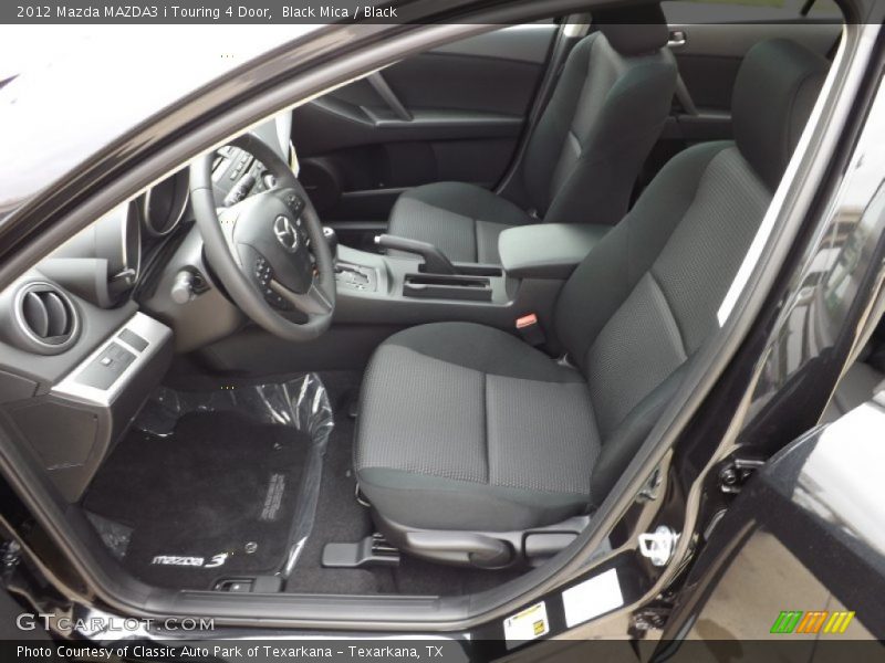 Black Mica / Black 2012 Mazda MAZDA3 i Touring 4 Door