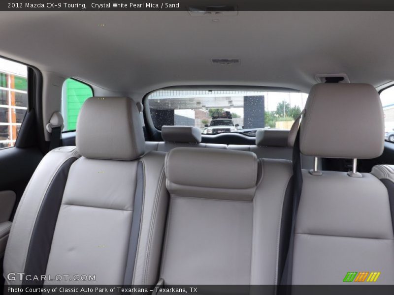 Crystal White Pearl Mica / Sand 2012 Mazda CX-9 Touring