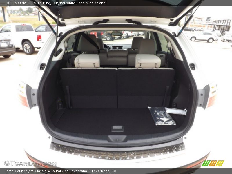 Crystal White Pearl Mica / Sand 2012 Mazda CX-9 Touring