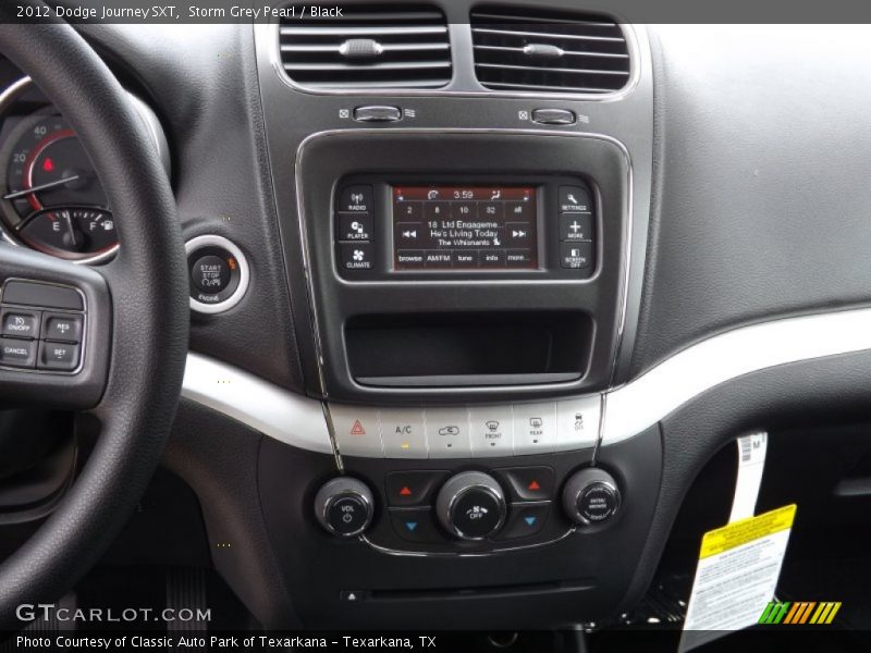 Storm Grey Pearl / Black 2012 Dodge Journey SXT