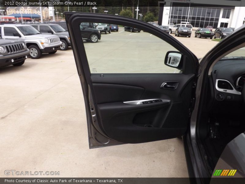Storm Grey Pearl / Black 2012 Dodge Journey SXT