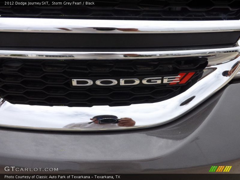 Storm Grey Pearl / Black 2012 Dodge Journey SXT