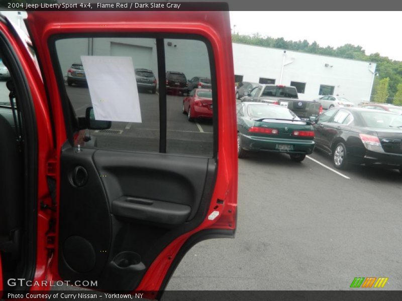 Flame Red / Dark Slate Gray 2004 Jeep Liberty Sport 4x4