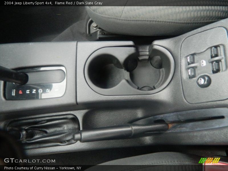 Flame Red / Dark Slate Gray 2004 Jeep Liberty Sport 4x4