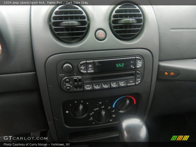 Flame Red / Dark Slate Gray 2004 Jeep Liberty Sport 4x4