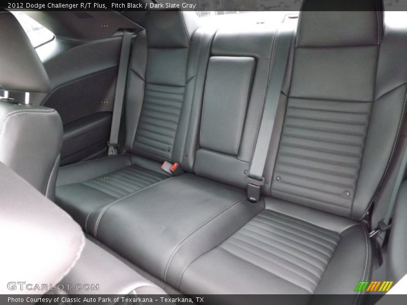 Pitch Black / Dark Slate Gray 2012 Dodge Challenger R/T Plus