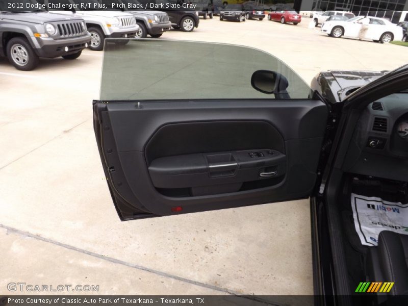 Pitch Black / Dark Slate Gray 2012 Dodge Challenger R/T Plus