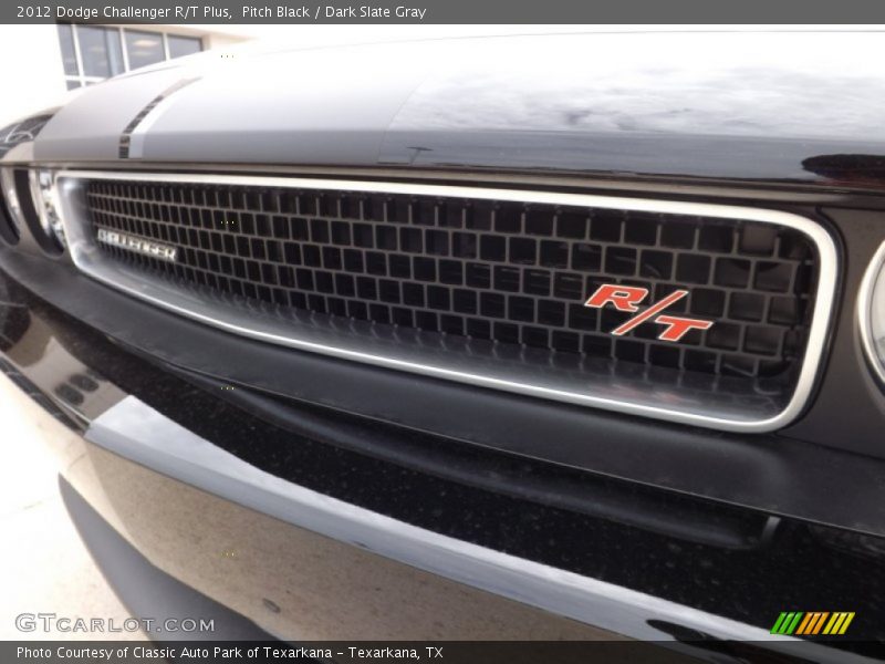 Pitch Black / Dark Slate Gray 2012 Dodge Challenger R/T Plus