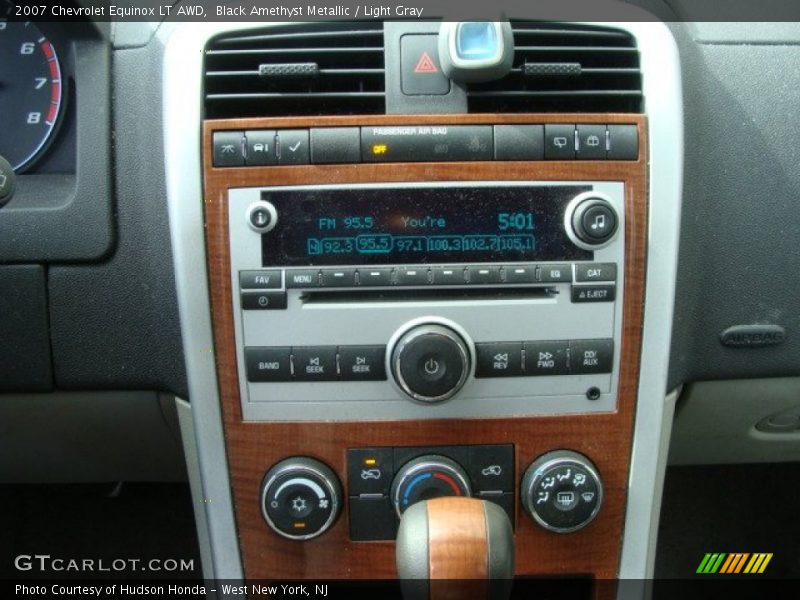 Black Amethyst Metallic / Light Gray 2007 Chevrolet Equinox LT AWD