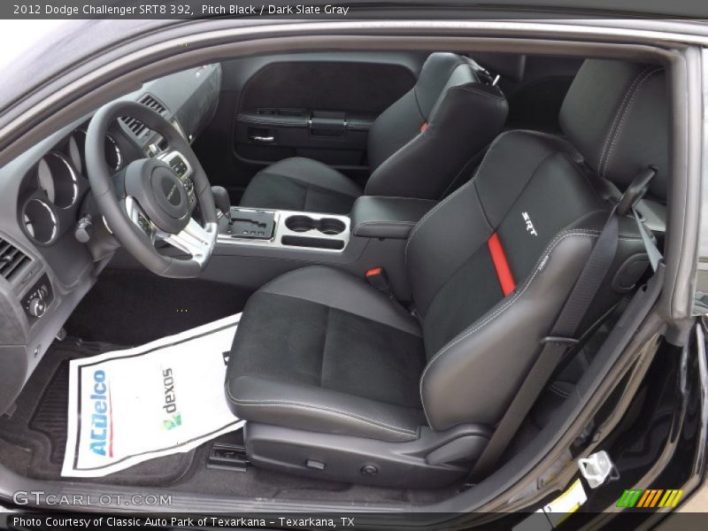  2012 Challenger SRT8 392 Dark Slate Gray Interior