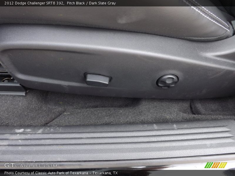 Pitch Black / Dark Slate Gray 2012 Dodge Challenger SRT8 392