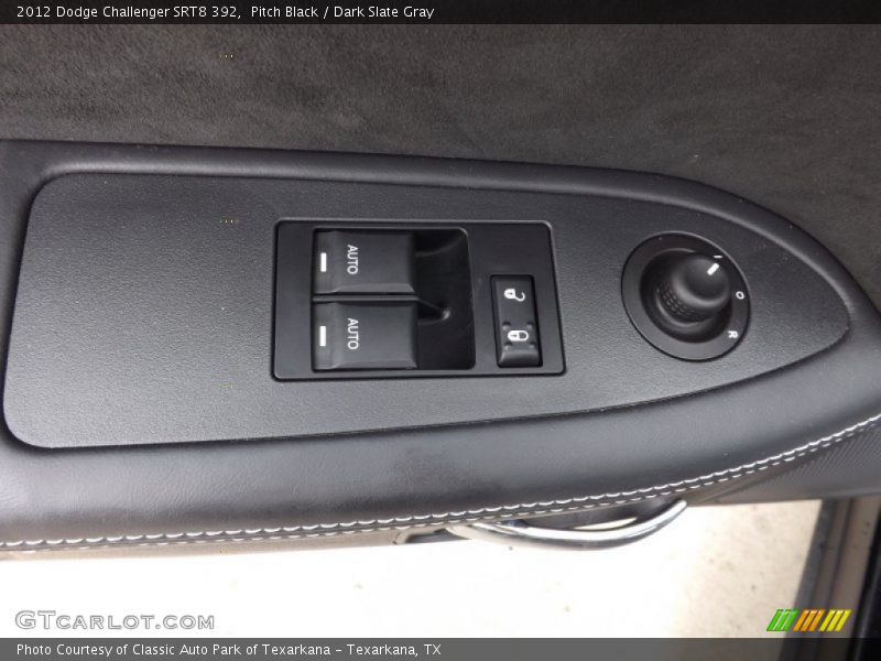 Pitch Black / Dark Slate Gray 2012 Dodge Challenger SRT8 392