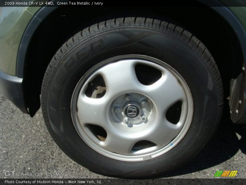 Green Tea Metallic / Ivory 2009 Honda CR-V LX 4WD