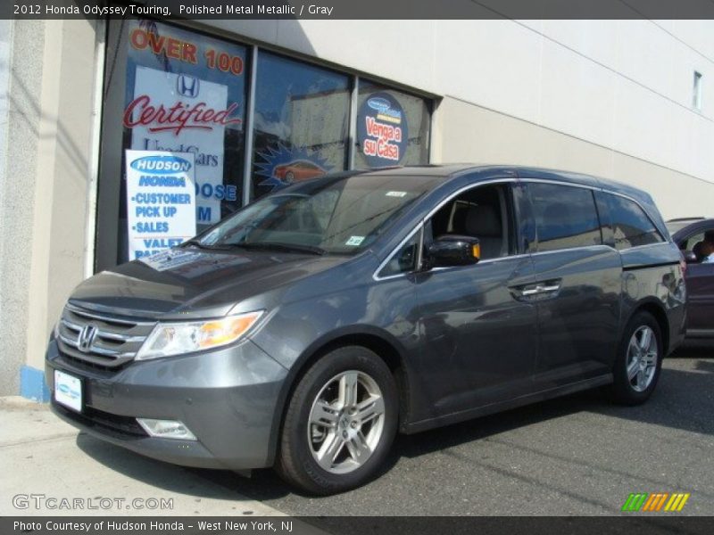 Polished Metal Metallic / Gray 2012 Honda Odyssey Touring