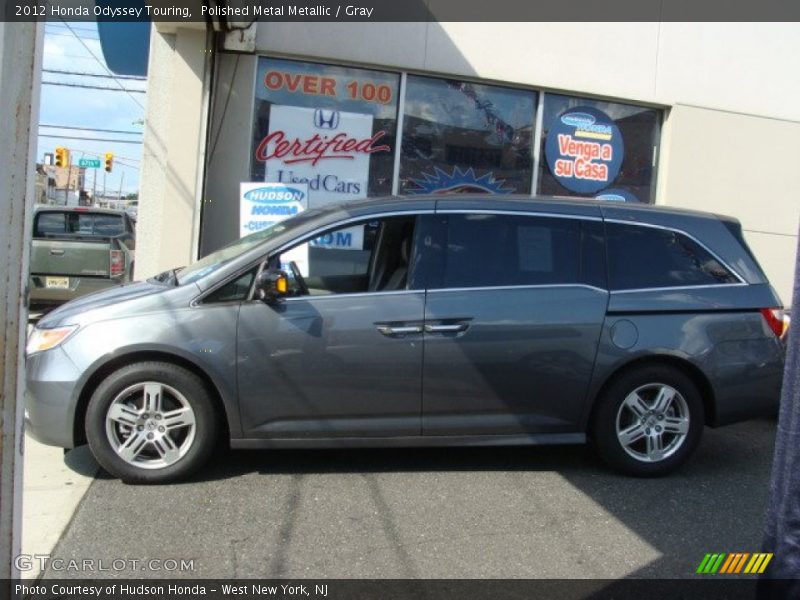 Polished Metal Metallic / Gray 2012 Honda Odyssey Touring