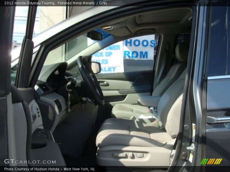 Polished Metal Metallic / Gray 2012 Honda Odyssey Touring