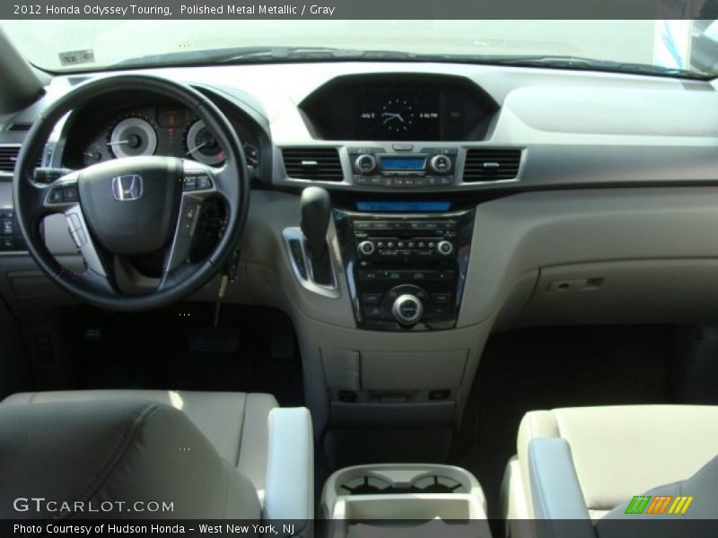 Polished Metal Metallic / Gray 2012 Honda Odyssey Touring