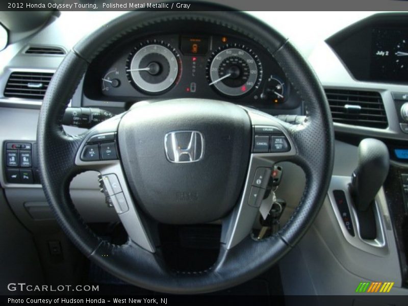 Polished Metal Metallic / Gray 2012 Honda Odyssey Touring