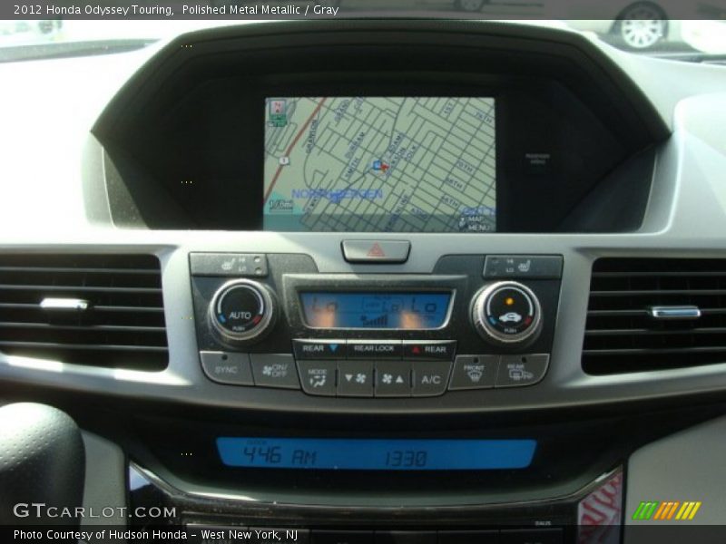 Polished Metal Metallic / Gray 2012 Honda Odyssey Touring