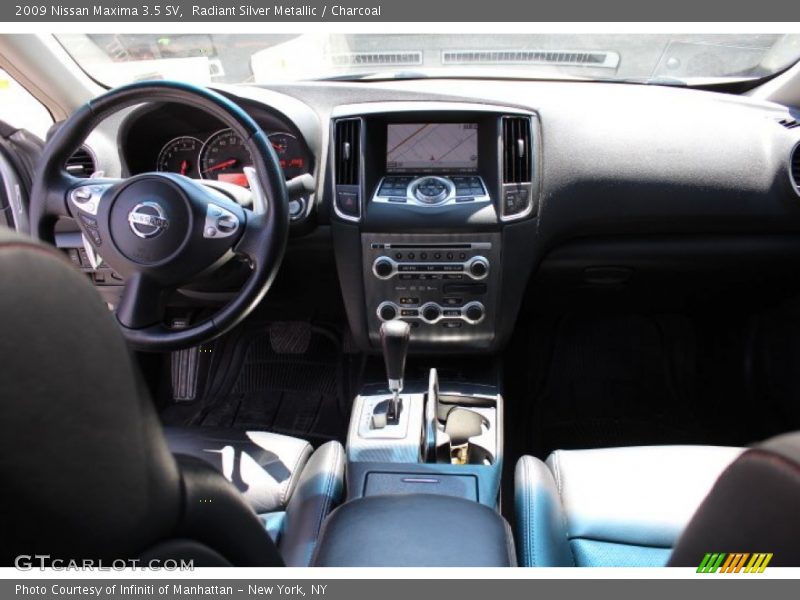 Radiant Silver Metallic / Charcoal 2009 Nissan Maxima 3.5 SV