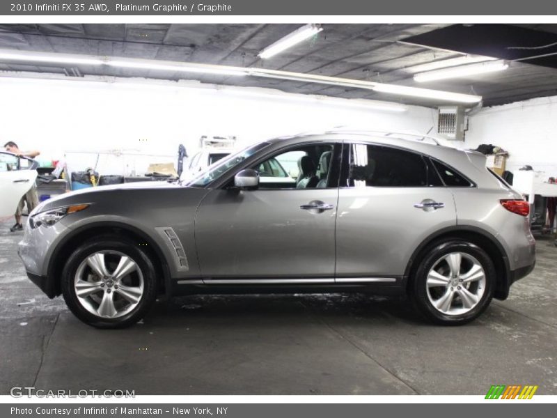 Platinum Graphite / Graphite 2010 Infiniti FX 35 AWD