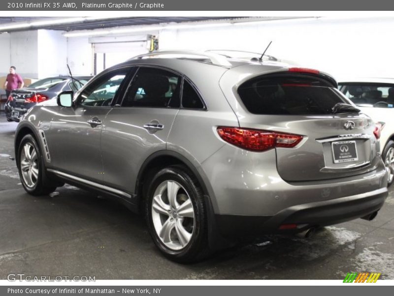 Platinum Graphite / Graphite 2010 Infiniti FX 35 AWD