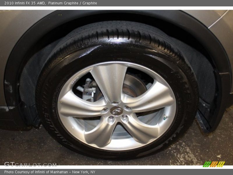 Platinum Graphite / Graphite 2010 Infiniti FX 35 AWD