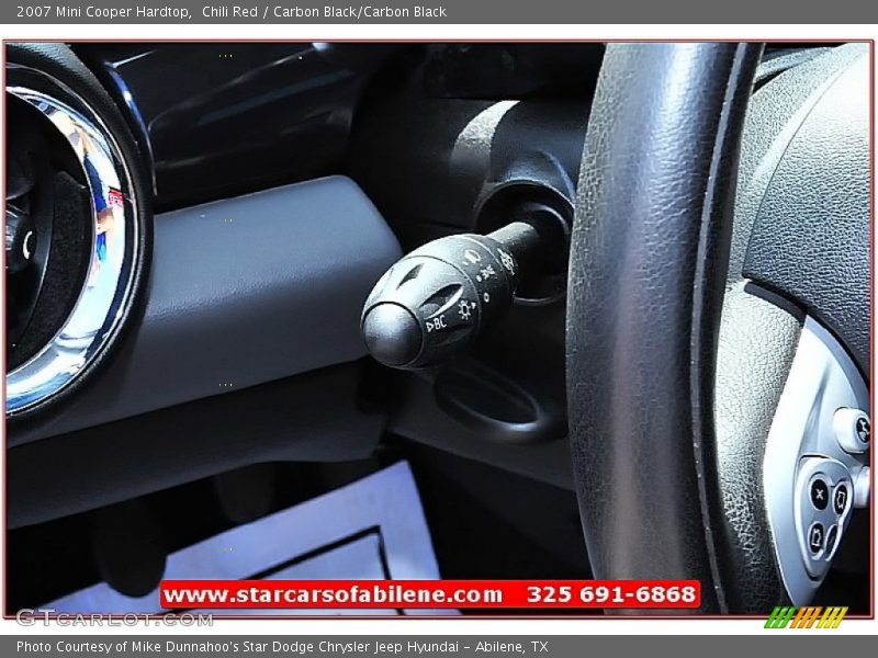 Chili Red / Carbon Black/Carbon Black 2007 Mini Cooper Hardtop