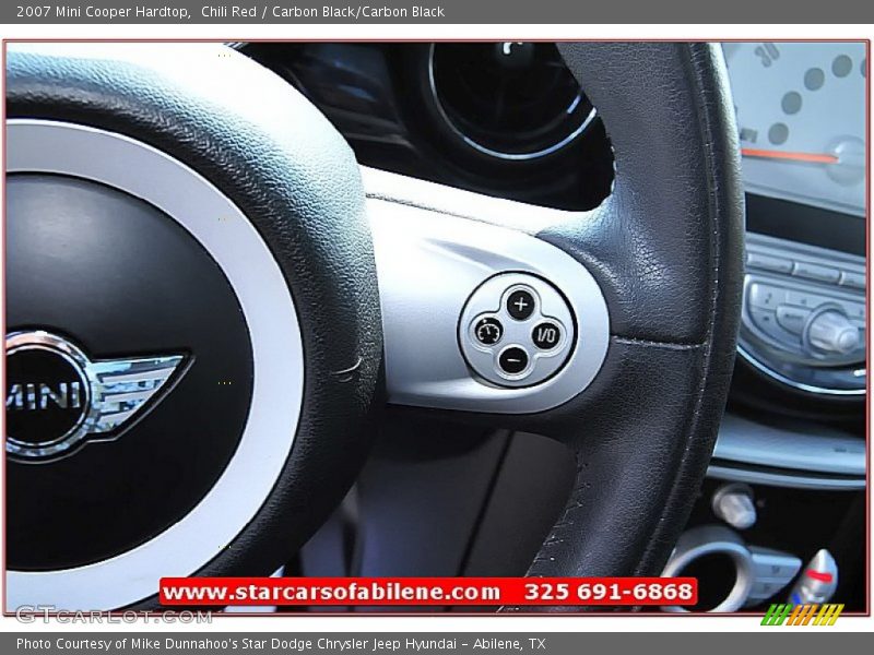 Chili Red / Carbon Black/Carbon Black 2007 Mini Cooper Hardtop