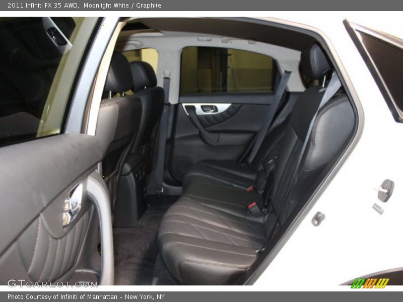 Moonlight White / Graphite 2011 Infiniti FX 35 AWD