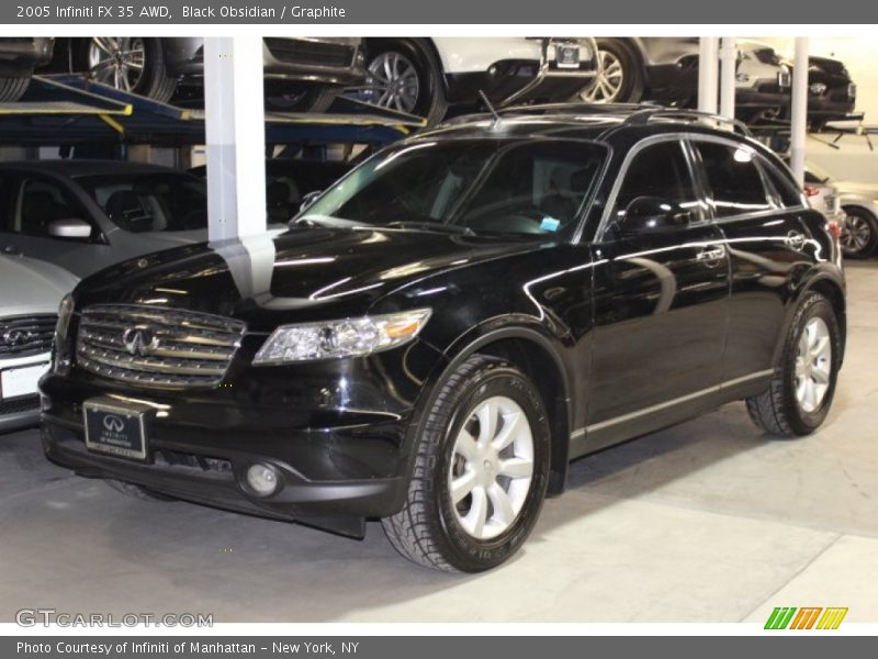 Black Obsidian / Graphite 2005 Infiniti FX 35 AWD