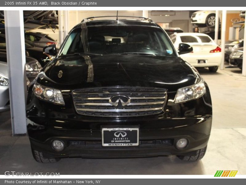 Black Obsidian / Graphite 2005 Infiniti FX 35 AWD