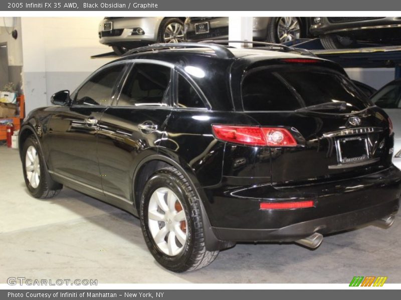 Black Obsidian / Graphite 2005 Infiniti FX 35 AWD