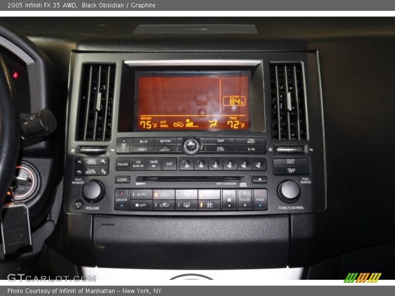 Black Obsidian / Graphite 2005 Infiniti FX 35 AWD