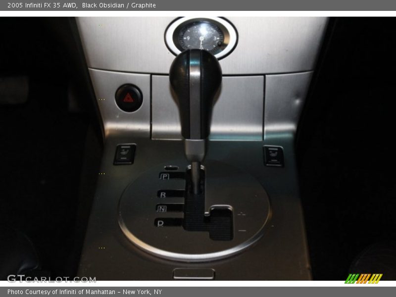 Black Obsidian / Graphite 2005 Infiniti FX 35 AWD