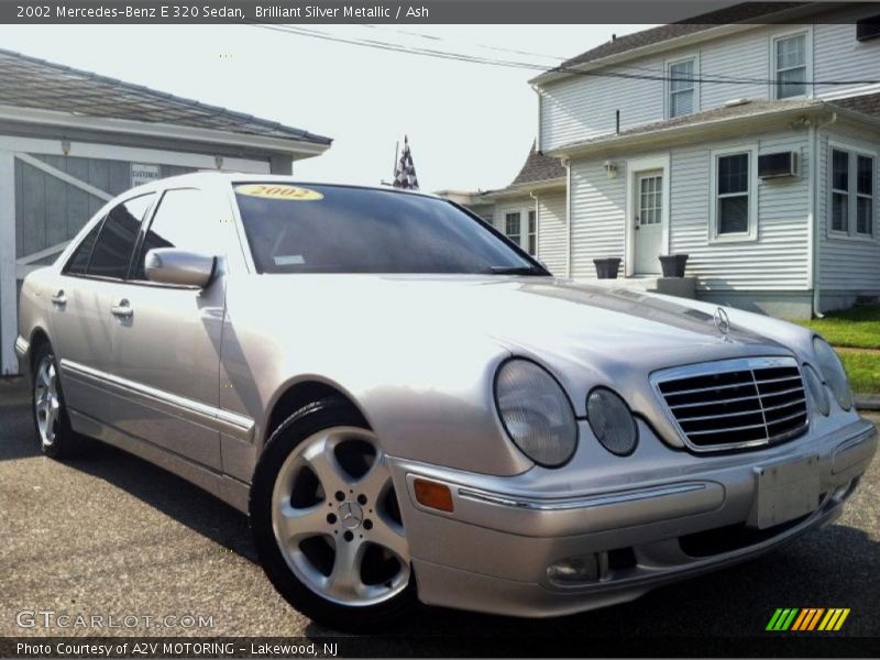 Brilliant Silver Metallic / Ash 2002 Mercedes-Benz E 320 Sedan