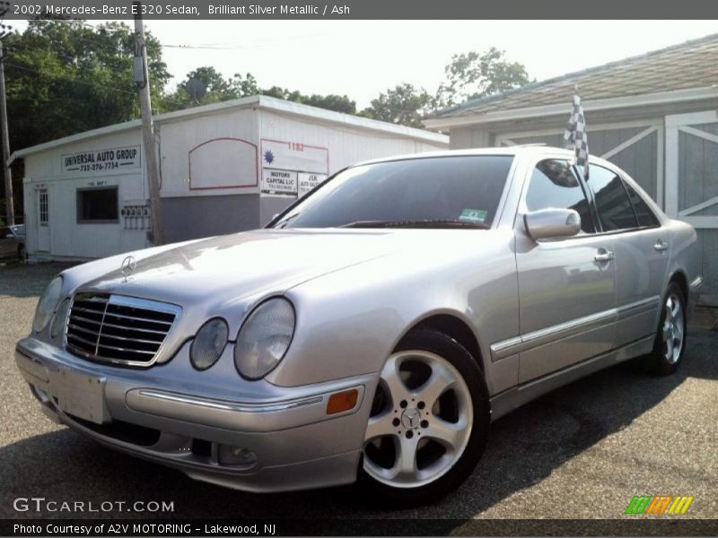 Brilliant Silver Metallic / Ash 2002 Mercedes-Benz E 320 Sedan