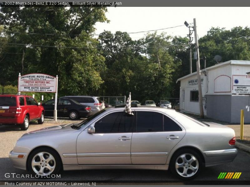 Brilliant Silver Metallic / Ash 2002 Mercedes-Benz E 320 Sedan