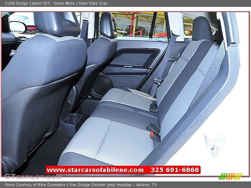 Stone White / Dark Slate Gray 2008 Dodge Caliber SXT