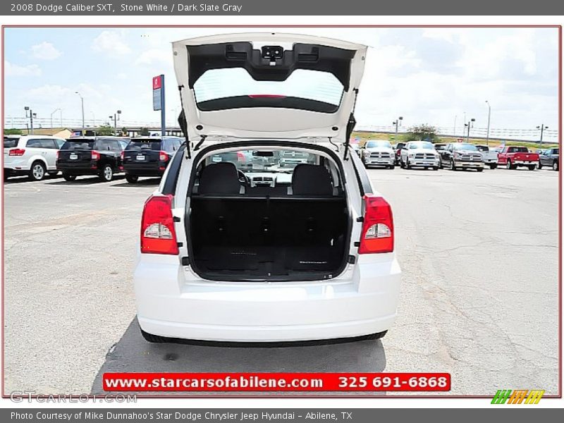 Stone White / Dark Slate Gray 2008 Dodge Caliber SXT