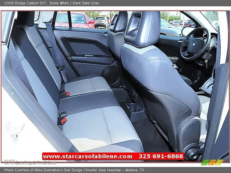 Stone White / Dark Slate Gray 2008 Dodge Caliber SXT