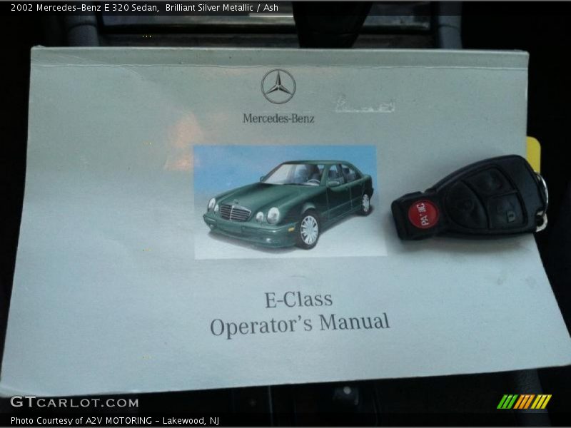 Brilliant Silver Metallic / Ash 2002 Mercedes-Benz E 320 Sedan