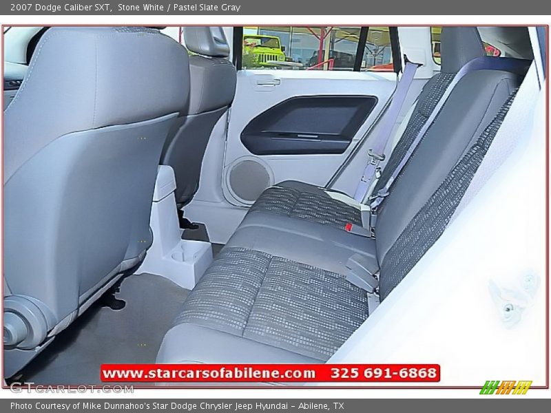 Stone White / Pastel Slate Gray 2007 Dodge Caliber SXT
